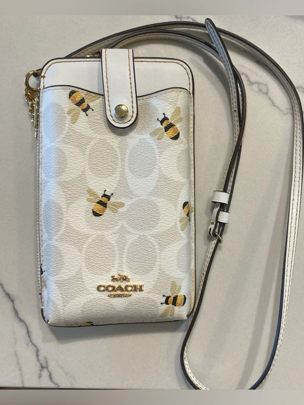 coach crossbody phone pouch - Picture 1 of 6